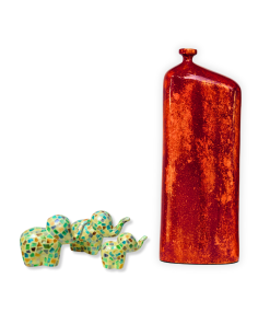 Lọ hoa sơn mài thủ công mỹ nghệ cao cấp