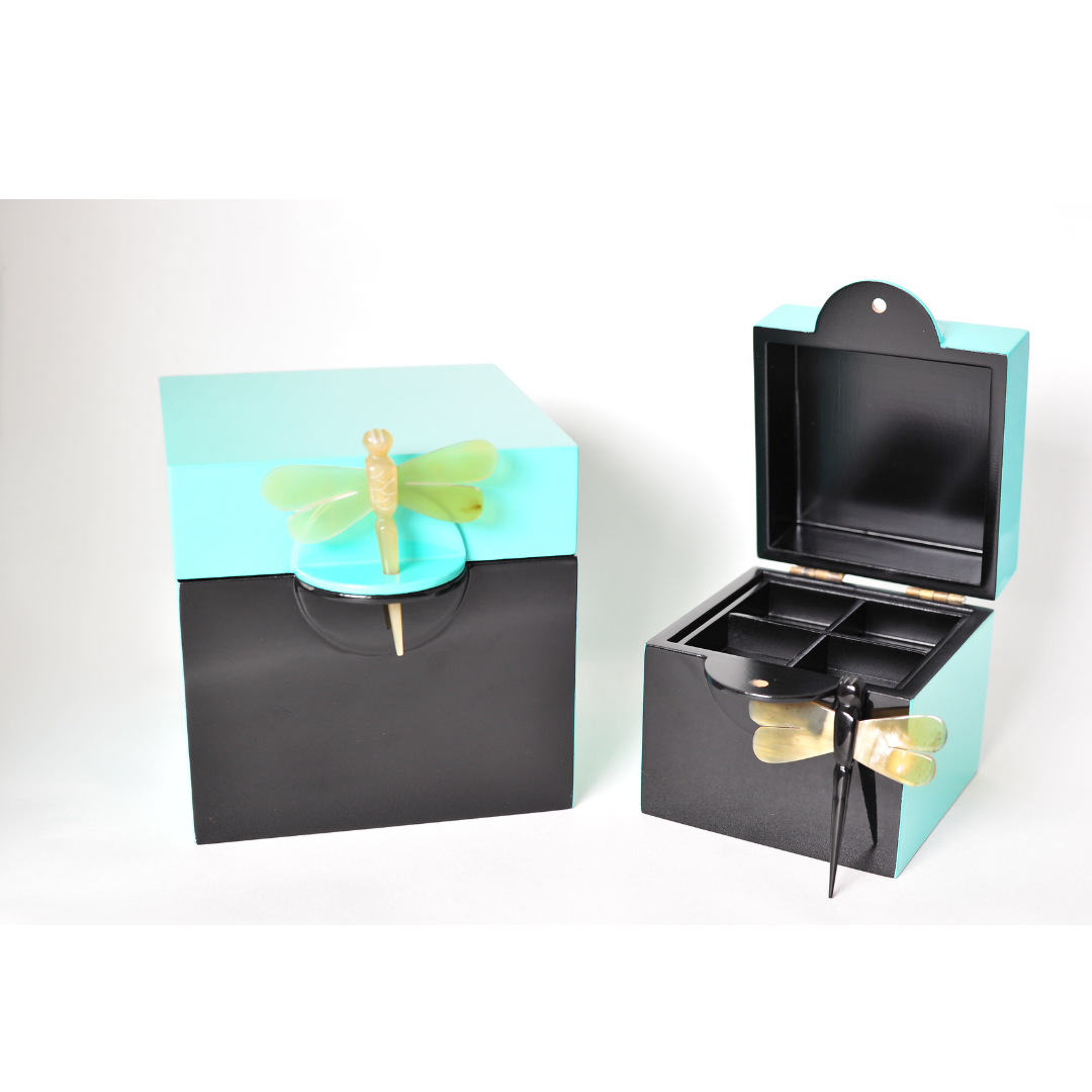 Hộp sơn mài chuồn chuồn - Ảnh 3