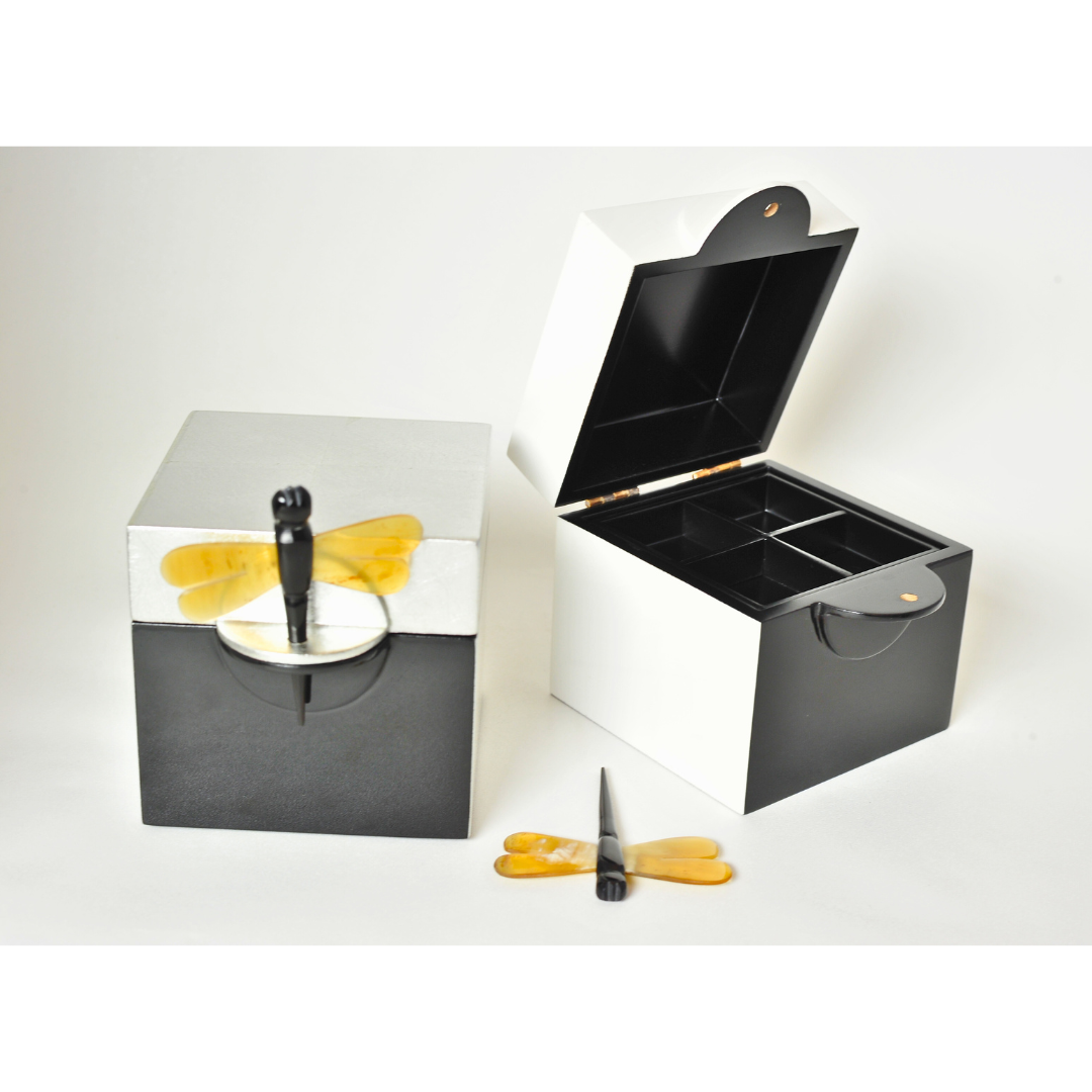 Hộp sơn mài chuồn chuồn - Ảnh 6